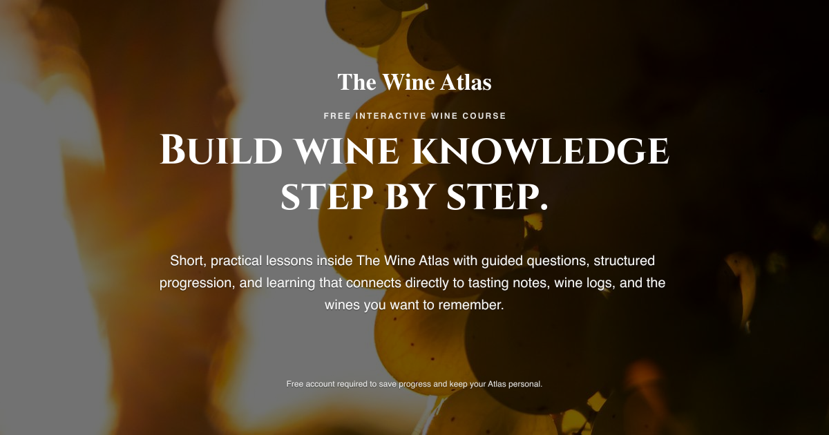 Interactive wine learning path | The Wine Atlas